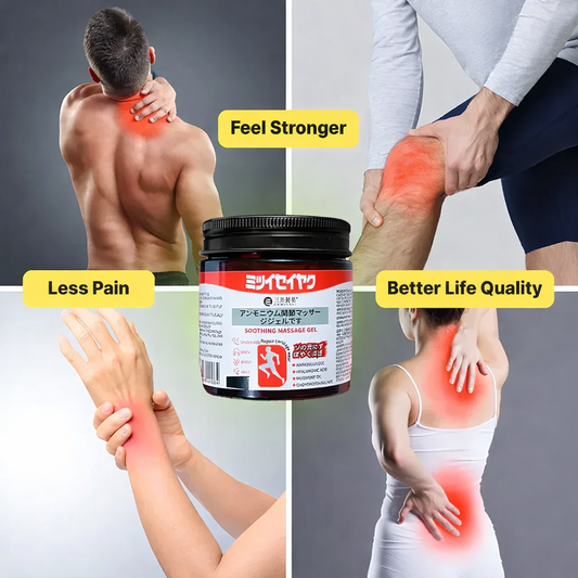 Japanese Instant Pain Relief Soothing Massage Gel W Mist Spray Edition (Pack of 2)