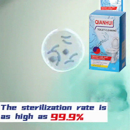 Toilet Cleaning Tablet-Toilet Deodorizer Bathroom Cleaner | 10 Tablets