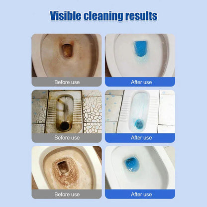 Toilet Cleaning Tablet-Toilet Deodorizer Bathroom Cleaner | 10 Tablets